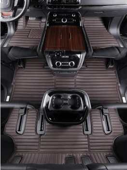 Augstas kvalitātes! Pasūtījuma speciālās automašīnas grīdas paklāji Infiniti JX 35 7 sdvietas 2015-2011 ūdensizturīgs paklājus JX35 2013,Bezmaksas piegāde