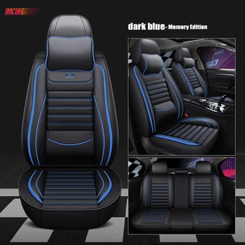 WLMWL Ādas Automašīnu Sēdekļu Vāks Isuzu visi modeļi AUK D-MAX mu-X auto piederumi auto aksesuāri 98% 5 sēdvietas automašīnas modeli