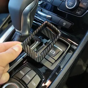 Auto Piederumi BMW 2 Series 2015-2018 218i Gran Tourer F45 F46 ABS Elektronisko Rokas bremzi Poga Vāka Apdare Auto Piederumi