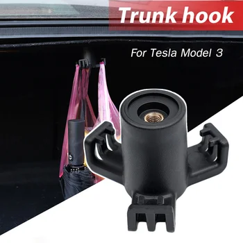 Praktiskā Auto Bagāžnieka Āķis Bagāžas Soma Montāžas Karājas Turētājs Durable Modifikācijas Bagāžnieka Āķi Tesla Model 3