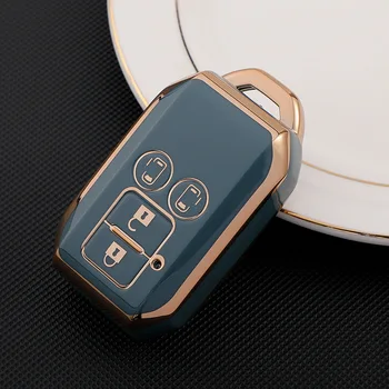 Par Suzuki Swift Vagonu Jimny Sierra Spacia Keychain Aizsargs Automašīnu Atslēgu Gredzens ekskluzīvas taustiņu gadījumā