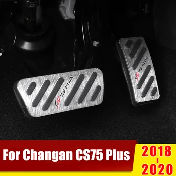 Par Changan CS75 Plus 2018 2019 2020 Alumīnija Auto Akseleratora Pedāli, Bremžu Pedāļi, kas Nav Paslīdēt uz Lietu Kluči, Aizsardzības Aksesuāri