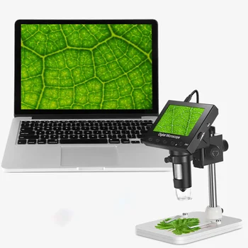 Ultra-skaidrs, 5 miljoni, ar ekrāna mikroskopu USB HD digitālo mikroskopu, remonts skaistumu medicīnas elektronisko palielināmais stikls