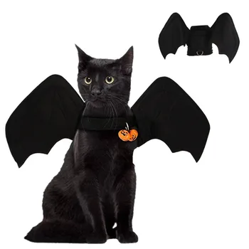 Apģērbs Suņu Kaķu Pet Bat Helovīna Suņu Apģērbu Franču Buldogs Corgi Chihuahua Shiba Inu Kucēns, Kas Atbilstu Suņiem