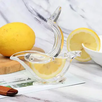 Citronu Klipu Rokasgrāmata Caurspīdīgu Augļu Sulu Spiedi, Mājas Virtuve Bārs Sīkrīku Putnu Formas Citrusu Spiede Rokas Orange Squeezer Mašīna