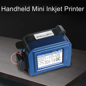 Rokas tintes printeri mini smart datumu pārtikas iepakojuma maisiņi, pudeļu vāciņi, var gruntis, utt.
