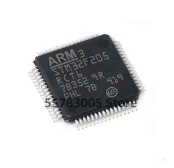 3PCS Jaunu STM32F205RCT6 QFP64 Mikrokontrolleru ic chip