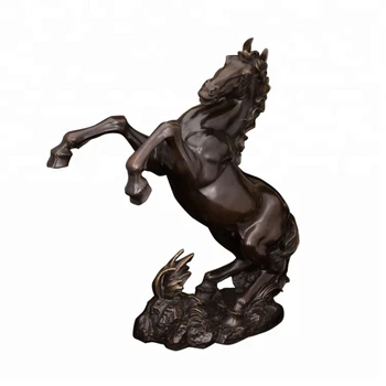 HD-072 Biroja Apdare Lietošanas Bronzas Metāla zirgu statuja pasūtījuma antīko lekt bronzas zirga skulptūru figūriņas