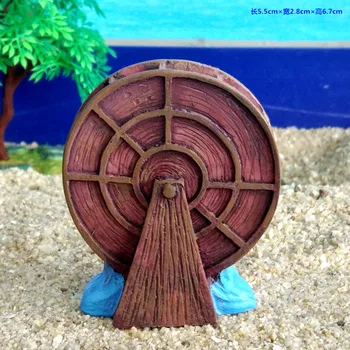 Ūdens ritenis Panorāmas rats Sandware Psiholoģisko smilšu galda rotaļlietas Boksa terapijas amatniecības rotājumi
