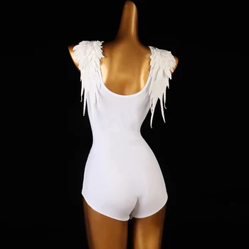 Latīņamerikas Deju Topi Pieaugušo Sieviešu Rumba, Cha Cha, Samba Tango piedurknēm Leotard Sexy Bodysuit Apģērbu Dāmas Posmā Drēbes