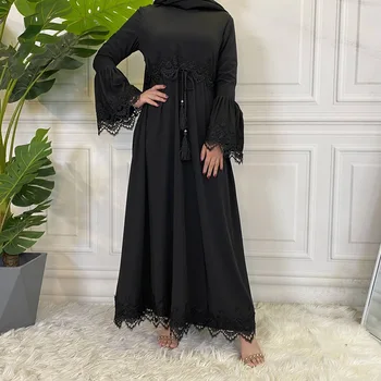 Wepbel Islāma Apģērbu Valkāt Izšūšanas Saistīts Drēbes Caftan Musulmaņu Kleita Abaya Tuvo Austrumu Sieviešu Kleita Moda Musulman Djellaba