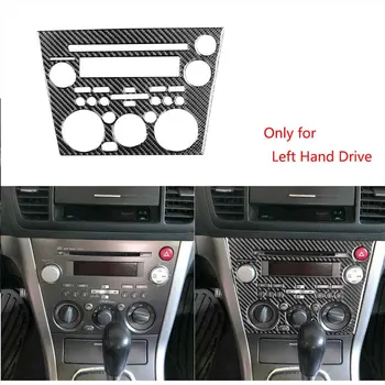 Oglekļa Šķiedras Auto CD gaisa kondicionieris, radio Pogu Apdari Par Subaru Legacy 05-09