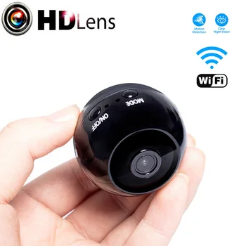 Smart HD 1080P Wifi ip Kameras wireless Network remote Camera novērošanas kameru Portatīvie Mini Video CCTV Nakts Redzamības Audio