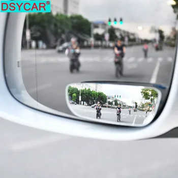 DSYCAR 1Pair Blind Spot Spoguļi, Autonoma Atpakaļskata Spogulis HD Izliekts Spogulis, Piemērots Visiem Universālu Transportlīdzekļu Automobiļiem un to Vadītājiem