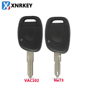 XNRKEY 1 Pogu Auto Tālvadības Atslēgu Apvalks ar NE73 VAC102 Asmens Renault Tālvadības Atslēga