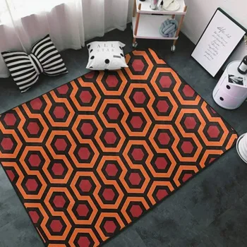 Jauna dzīvojamā istaba guļamistaba paklāju lien mat Ziemeļvalstu mirdzoši retro ģeometriskā dīvāna spilveniem, drošības neslīdoša mājas dekors products
