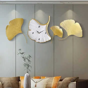 Mūsdienu Ķīniešu sienu apdare sienas pulkstenis dzīvojamā istabā sadzīves modes vienkārši radoši kvarca pulkstenis personalizētu dzelzs pulkstenis