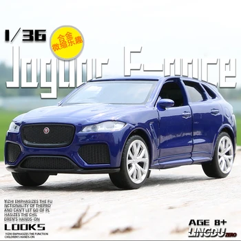 1:36 Jaguar F-PACE SUV Sakausējuma Auto Modelis Diecasts & Rotaļu Transportlīdzekļiem, Metāla Automašīnu Modeļu Kolekcija Augstas Simulācijas Auto Rotaļlietas Bērniem B91