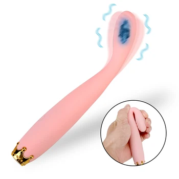 10 Ātruma Pirkstu Vibrators Ātra Orgasma Dzelksnis Klitora Stimulators Maksts Massager Dildo Vibrators Seksa Rotaļlietas Sievietēm