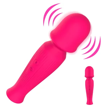 Seksa Rotaļlietas Sievietēm Sieviešu Masturbator Burvju Nūjiņu, 10 Režīmi Spēcīgas Vibrācijas Vibrators Uz Klitora Maksts Sprauslas Stick Vibratori