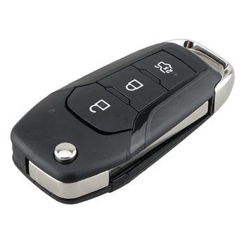 Auto Smart Tālvadības Atslēga 3 Pogu 433MHz 49Chip piemērots Ford KA+ Modeo Glaxy S-Max 2014 2015 2016 DS7T-15K601-B