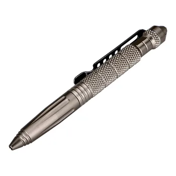 Augstas Kvalitātes aizsardzības personas Taktiskās Pildspalvu Self Defense Pen Tool Saliktas Aviācijas Alumīnija Anti-skid Portatīvo izdzīvošanas pildspalvu