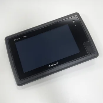LCD Ekrānu, Ar Touchscreen, Lai GARMIN GPSMAP 741XS 7 Collu Ekrāns Ar Rāmi LCD Digitizer Panelis Jūras Ierīces Daļas Remonts
