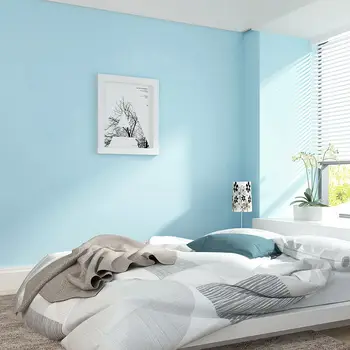 Vidusjūras bērnu istabas zēns tīra pigmentu, krāsu, gaiši zila, zaļa mūsdienu noslēgta neausta guļamistaba, dzīvojamā istaba tapetes