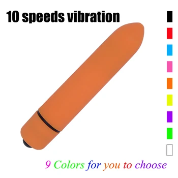 Spēcīgu 10 Frekvences Mini Bullet Ūdensizturīgs Vibrators Vibrējošais Ola Klitora, G-spot Stimulators Dildo Vibrators Seksa Rotaļlietas Sievietēm