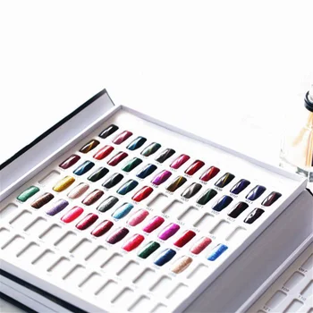 Viltus Nagu Krāsu Kataloga Krāsu Displejs Nail Art Gel Poļu Krāsu Toņu Nagu Krāsu Diagramma, Palete, Laka Prakses Valdes Manikīra Instruments