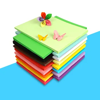Kvadrātveida Origami Papīra Roku darbs Amatniecības Papīra Locīšanas Papīra Multicolor Bērniem, Roku darbs DIY Scrapbooking Amatniecība Apdare
