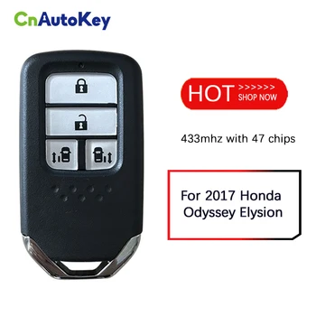 CN003065 Pēcpārdošanas Par 2017. Gada Honda Odyssey Elysion 4 Pogas Tālvadības Auto Atslēgu 433mh 47 Mikroshēmas