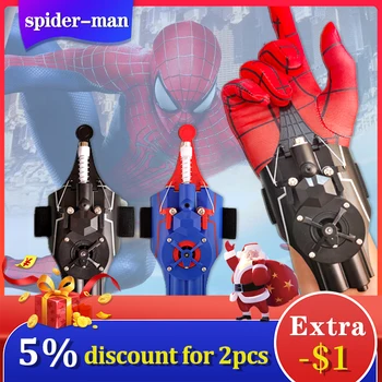 Ml Leģendas Pilnībā Automātiska Perifērijas Spiderman Web Šāvēji Zirnekļa Zīda Palaišanas Ierīce, Virve Cosplay Aksesuārus, Rotaļlietas Ziemassvētku Dāvanu