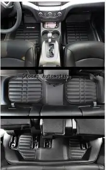 Labas kvalitātes paklāji! Īpašu grīdas paklāji, 2013. gada Dodge Journey 7seats izturīgs, ūdensnecaurlaidīgs ādas paklājus Dodge Jcuv 2014-2009