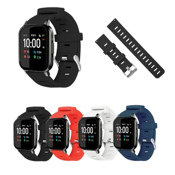 Par Xiao mi Haylou LS01 LS02 Siksna Sporta Silikona Aproce Smart Watch Band A69B
