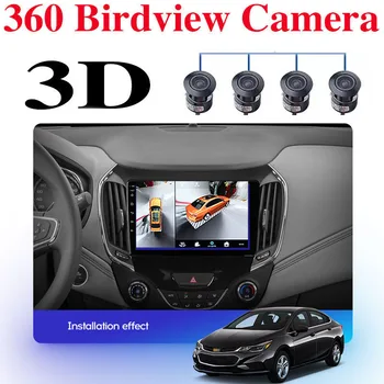 Par Chevrolet Cruze Astra LS Sedans 2014~2021 Auto Multimediju GPS Navigācijas NAVI Atskaņotājs Iebūvēts CarPlay 360 BirdView 3D
