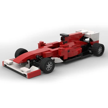 Autorizēts KM-100267 F10 Sacīkšu Auto Formula Superauto, Celtniecības Bloki KM Uzstādīt Rotaļlietas (Statiskā Versija/250PCS)
