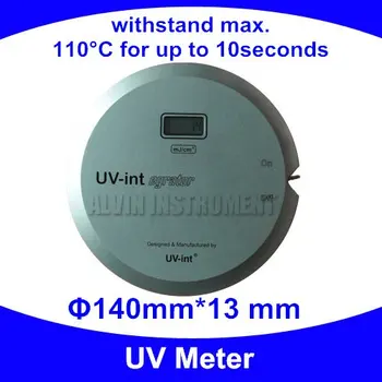 UV Metru UV integrators Radiometer UV detektoru testeris monitors pārbaudītājs UV250 - 410nm dameter:140mm; augstums:13 mm Bezmaksas piegāde