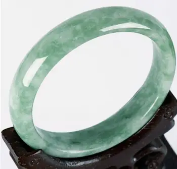 Lētāk Dabas Zaļā Guizhou Izgatavots Aproces Kārta Aproces Dāvana Sievietēm Jade modes Rotaslietas, aksesuāri