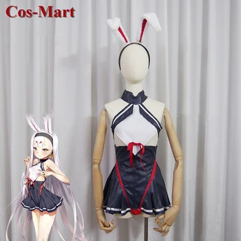 Cos-Mart Spēle Azur Joslu IJN Shimakaze Cosplay Kostīmu Jauki Bunny Girl Vienotu Darbību Puse Lomu Spēlē Apģērba Custom-Make