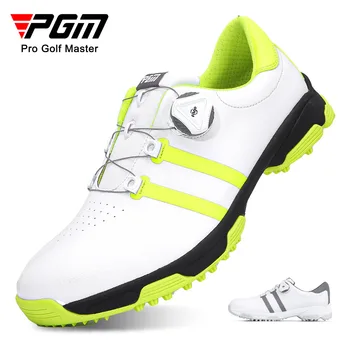 PGM jaunu golfa vīriešu čības, ikdienas apavi rokturi kurpju šņorēm ūdensizturīgs neslīdoša golfa kurpes vīriešu kurpes