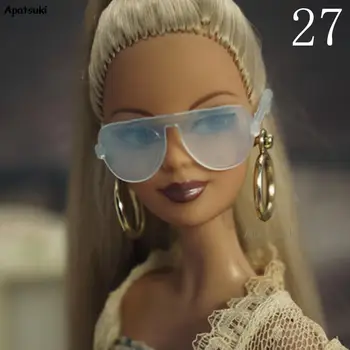 Caurspīdīgs Plastmasas Saulesbrilles Barbie Lelle Brilles Brilles Par Ken Zēns Lelles Apdare Namiņš Piederumi 1/6 Rotaļlietas