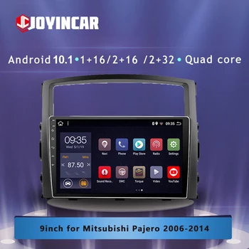 JOYINCAR 2G+32G Android 10.1 Par Mitsubishi PAJERO 4 2006-2014 Auto Radio Multimediju Video MP5 Atskaņotājs Navigācija GPS 2 din Nē DV
