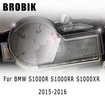 BROBIK Motociklu Spidometrs Nulles Klastera Ekrāna Aizsardzība Filma Aizsargs BMW S1000R S1000RR S1000XR 2015-2016
