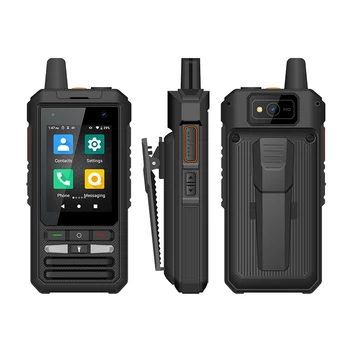 UNIWA F80S POC Walkie Talkie 4G Izturīgs Tālrunis SOS Ūdensizturīgs 1 GB+8GB ROM 2,4 collu Android 10 Spreadtrum SL8541E Quad Core 1.4 GHz