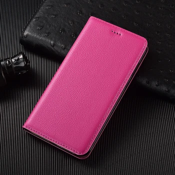 Līčija Modelis Luksusa Ādas Maks Phone Gadījumā XiaoMi Mi Civi Gadījumā Mi Piezīme 2 3 10 Pro Lite Magnētisko Pārsegu