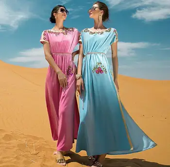 Ramadāna - Āfrikas Samta Sieviešu Kleita, Musulmaņu Vakara Kleita, Abaya, Dubaija Puse Kleita