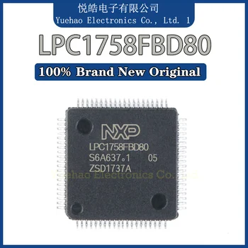 Jaunas Oriģinālas LPC1758FBD80 LPC1758FBD LPC1758FB LPC1758F LPC1758 MCU LQFP-80 IC Chip